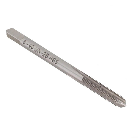 Machine Tap 8 40 UNC Thread HSS 6542 3 Flute Threading Tool For Metalworking Pro Grade Machining Tools Industrial Workshop Equipment
