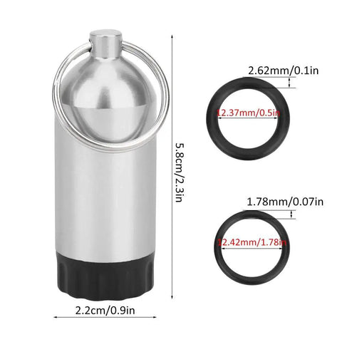 13 Piece Scuba Diving Tank Ring Kit With 12 O Rings 6 Thick 6 Slim For Cylinder Valves Regulators Paintball Bottles And Air Rifles Includes Mini Tank Key Ring Must Have Dive Gear Seal Set with mini aluminum case and O rings in two sizes.