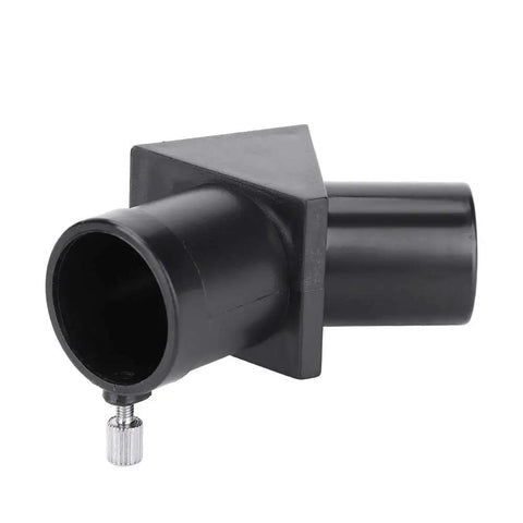 45 Degree Telescope Eyepiece Diagonal Prism for Refracting Telescopes 0.96 Inch 24.3mm Erecting Mirror with black casing