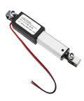 12V Mini Electric Linear Actuator With 1.2 Inch Stroke, 0.6 Inch Per Second Speed, 60N Load, IP54 Waterproof, with mounting brackets