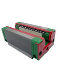 Killer CGH30CA Metal Linear Motion Guide Slider Rail Kit Featuring Beefy Carriage Blocks With Precision Bearings For 3D Printers And DIY CNC Actuators, showing a close-up of the carriage structure.