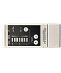 Top Shelf Ion Miniature Static Eliminator Zaps Assembly Line And Cleanroom Build Up Nifty Ion Discharge Tech control panel with buttons.