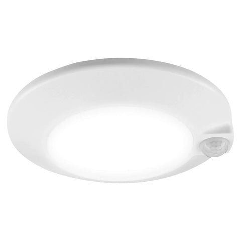 Motion Activated LED Closet Light With Hardwired Installation, Crisp 5000K Daylight Ceiling Light, 10W, 6 7/8 Inch, side view