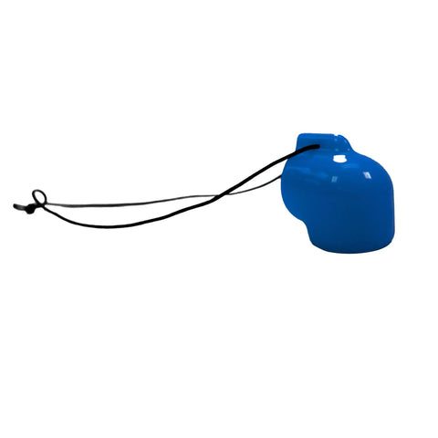 Blue Valve Cap Protector For Diving Tanks Durable And Impact Resistant Guard With Strap Side View