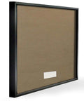 Back view of Grain Prep Cheat Sheet Wall Art In An Oversized Ebony Framed Giclee With Textured Finish Dope 16x20 Inch