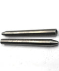 2-pack tungsten waterjet focusing tubes with conical tips, 7.62 x 1.02 x 76.2 mm