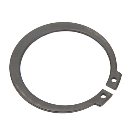 Close-up of snap ring from Beefy 50 Piece Snap Ring Set For 507 AC Compressor Clutch With 1.8mm Thick Rings, 49.44mm OD And 40.69mm ID