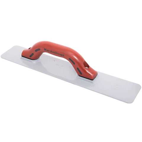 Cast Magnesium Hand Float For Concrete Finishing, 16 Inch By 3-1/8 Inch, Smooth Finish Concrete Smoothing Tool With DuraSoft Handle