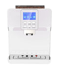 Front view of Commercial Automatic Coffee Machine With Built In Grinder For Office Use, large display, and control buttons.