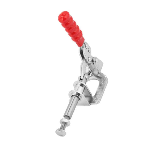 Heavy Duty Galvanized Iron Push Pull Toggle Clamp With Quick Fixed Holding Latch For Sheet Metal And Circuit Board Fixtures Easy Operation
