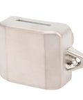 Push Button Cabinet Latch For RVs And Yachts, Zinc Alloy Cupboard Door Lock With Screws And Spare Cap, Pearl Nickel Finish