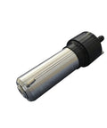 Built Tight Water Cooled Spindle Motor 1.5KW Runs Slick Up To 30000 RPM With Seamless Automatic Tool Changer Support For CNC Milling Router And 220V Metal Cutting, showing silver cylindrical motor design.