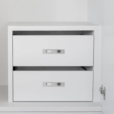Slick Hidden Cabinet Drawer Pulls Zinc Alloy Recessed Invisible Handles For Kitchen Wardrobe Dresser Drawers