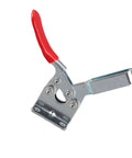 Horizontal Toggle Clamp in Carbon Steel with Electroplated Rust Proof Finish for Workbench Woodworking Welding and Stone Cutting