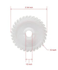Heavy Duty Drive Gear Set For Garage Door Openers 32 teeth half inch bore 2 pack compatible with Chamberlain Sears Craftsman