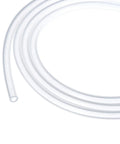 Coiled 16 Ft Clear Silicone Tubing 3/32 Inch ID 5/32 Inch OD High Temperature Flexible Pure Silicone Hose