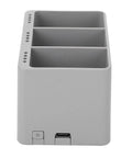 Three Port Drone Battery Charging Hub With Digital Display, Fast 8.5V 4A Output, compartments for Mini 3 Pro, 4 Pro batteries