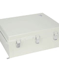 Weatherproof Junction Box Made From Heavy Duty ABS With Sturdy Hinged Lid And Stainless Steel Lock, IP67 Rated Outdoor Electrical Box