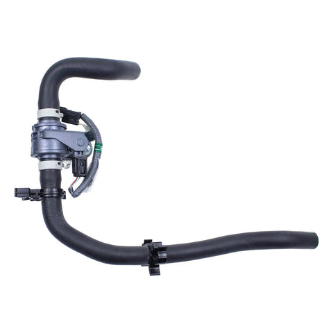 Premium Engine Coolant Hose Water Bypass Valve Direct Fit Replacement For Toyota Camry Rav4 Avalon black rubber housing view.