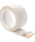 Ultra Flat Adhesive Speaker Wire 16 AWG 2 Conductor, 50 Ft White Spool, Ghost Wire 2.0 With White Camouflage Protective Layer