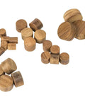 Teak Deck Plugs Three Eighths Inch Pack Of Twenty Covers Screws And Fasteners For Teak Decks Handrails And Trim Repairs