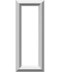 Ashford Molded Classic Wainscot Wall Panel 8 Inch Wide By 20 Inch High Paint Ready Factory Primed White 4 Count panel close-up