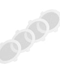 YUEHISY 50Pcs Shower Drain Hair Catcher Fiberglass Dense Mesh (50 Pieces) - Set of four disposable mesh drain covers.