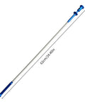 Extendable Magnetic Pickup Tool With Flexible Telescopic Pole And Bright LED Light For Easy Retrieval Of Small Parts Around The House Or Car, 62cm blue