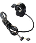 Thumb Throttle For Ebike Left Or Right Hand 5 Pin Electric Bicycle Accelerator With 0.8V 4.2V Output PC ABS Replacement Part RoHS Certified
