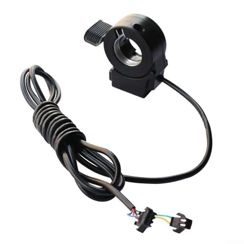 Thumb Throttle For Ebike Left Or Right Hand 5 Pin Electric Bicycle Accelerator With 0.8V 4.2V Output PC ABS Replacement Part RoHS Certified
