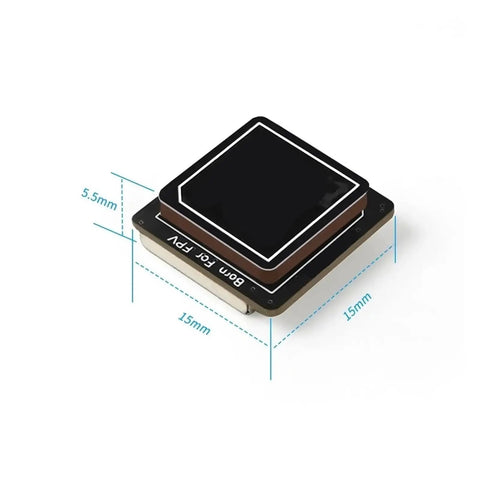M10 Series GPS Module For FPV Drones And RC Airplanes Nano 15x15mm Compact Lightweight GNSS Receiver With Fast Fix And Stable Satellite Lock