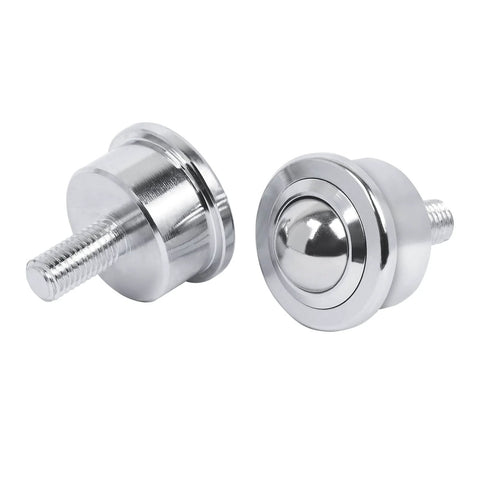 Roller Ball Transfer Bearing Casters 1 Inch Diameter M12 Ball Transfer Unit for Transmission Heavy Duty Stud Mounted