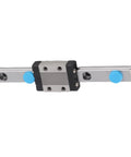 LML9B Miniature Linear Guide Rail 9mm Width with Slide Block, Compact Linear Motion Rail for Precision Equipment, front view