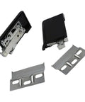 Kitchen Cabinet Metal Hanger Suspension Bracket For Surface Mounted Wall Cabinets Rustproof Zinc Alloy Hardware close-up
