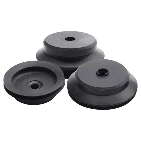 Industrial PJG Series Pneumatic Suction Cup Chuck For Rubber Manipulator Gripper Robotic Arm Vacuum End Effector Tool, set of three.
