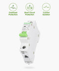 12V To 110V DC Miniature Circuit Breaker 60 Amp One Pole Battery Protector for Solar Panel Systems and RVs