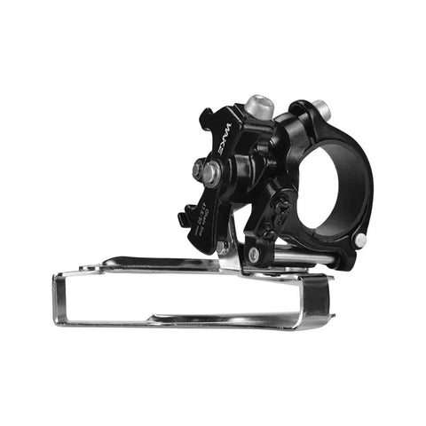 Front Derailleur Clamp On Three Speed For Mountain And Road Bikes With Top Or Bottom Routing Adjustable 31 8Mm To 34 9Mm Clamp Size