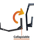 Adjustable Kayak Garage Storage Hooks Wall Mount Set Of 2 Heavy Duty Hangers foldable collapsible design illustration