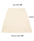 Sun Shade Sail Canopy Covers UV Block Pack Of 3 For Outdoor Screen House And Bubble Tent Oxford Fabric 38x50x57 Inches beige cover