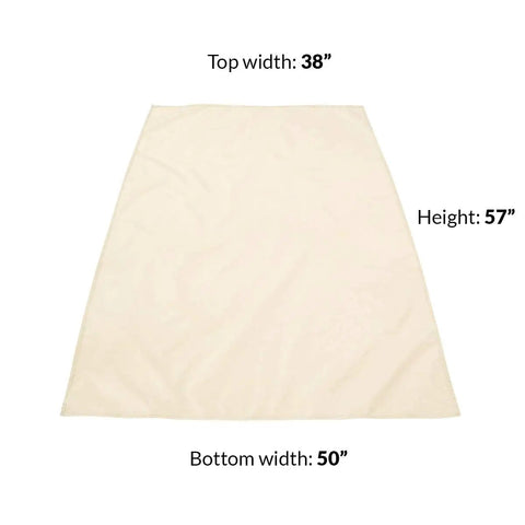 Sun Shade Sail Canopy Covers UV Block Pack Of 3 For Outdoor Screen House And Bubble Tent Oxford Fabric 38x50x57 Inches beige cover