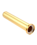 Premium Freestanding Tub Drain Kit With Tail Pipe Adapter For Bathtub Rough In Plumbing Connector, golden tail pipe adapter.