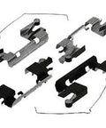 Street Ready Disc Brake Hardware Kit For No Sweat Brake Pad Installation Confident Stopping Force Mechanic Approved Auto Parts Upgrades For Commuter Cruisers And Weekend Warriors. Components include clips and retainers.