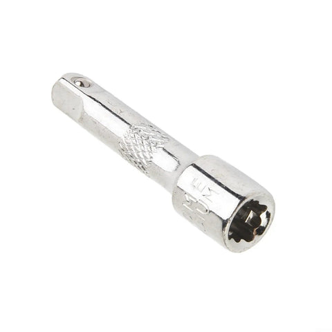 Heavy Duty 1/4 Inch Chrome Socket Wrench Extension Bar Crushes Tight Squeeze Jobs Without Breaking A Sweat Durable Wobble Adapter 50mm