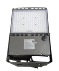 Top view of 300W/240W/200W/150W LED Flood Light with U Bracket Super Bright 40500LM 4000/5000/5700K UL/DLC.