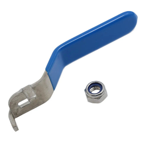 Stainless Steel Water Valve Handle DN20 Ball Valve Handle For Outdoor Faucets With Nuts 5x8x2mm