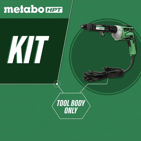 SuperDrive Collated Screwdriver With 24.6 Ft Power Cord, 6.6 Amp Motor, Ideal For Drywall To Wood And Metal Installations