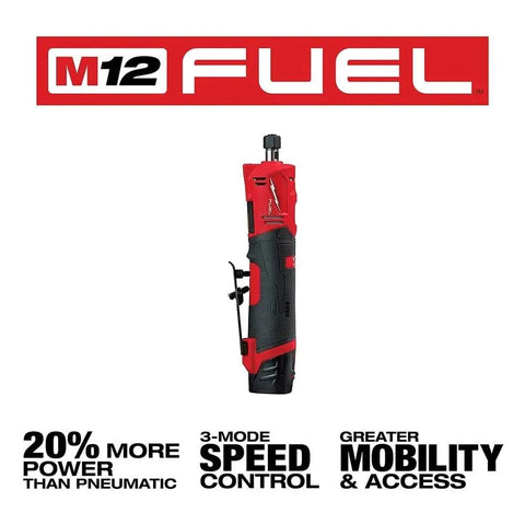 Heavy Duty Compact Straight Die Grinder Kit Compatible With 12v Battery Packs Featuring Point Three Horsepower Motor Three Speed Controls And Universal Two Inch Attachments For Smooth Shop Floor Builds That Crush Jobs Without Compromise