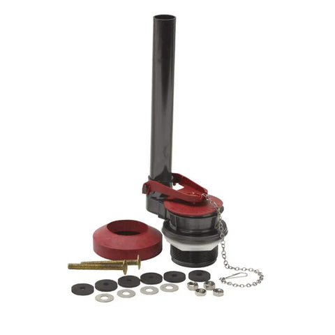 Universal All In One Toilet Tank Repair Kit For 2 Inch Flush Valve Toilets, Replaces Fill Valve, Flapper, And Handle components