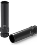 Two Piece 6 And 7 Spline Lug Nut Socket Set With Wheel Lock Key For No Fuss Quick Installation And Removal Of Aftermarket Spline