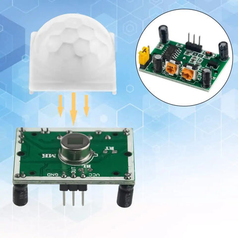 10 Pack HC SR501 PIR Motion Sensor Module For Home Security And Auto Lighting Pyroelectric Infrared Detector Adjustable Delay